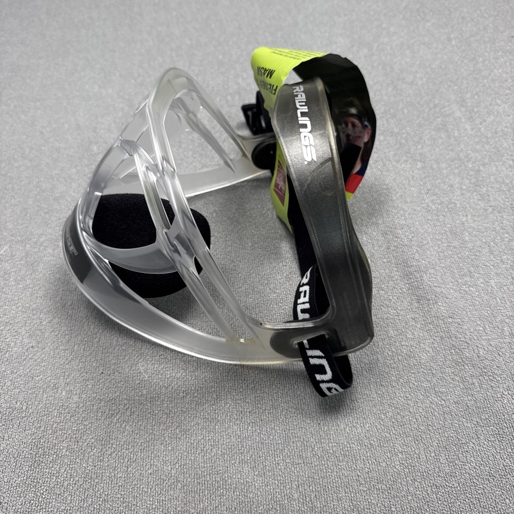 Rawlings Softball Fielder's Face Mask WARFACE1 Clear/Black Adult Adjustable